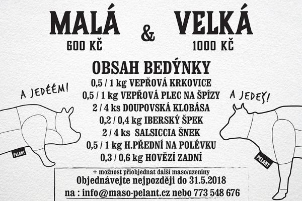Masová bedýnka - rozvoz 7.6.2018