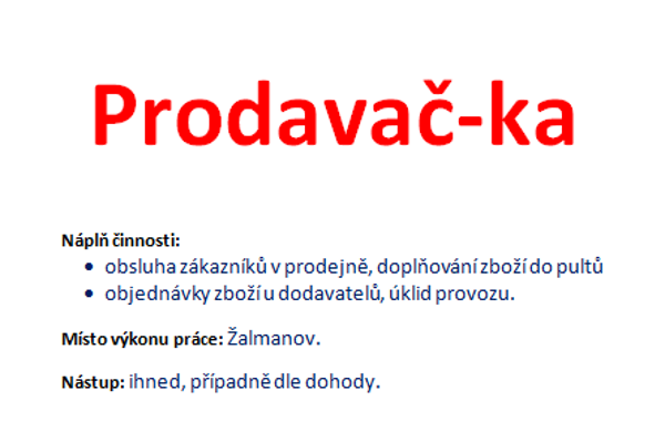 Sháníme kolegu/kolegyni do našeho týmu!
