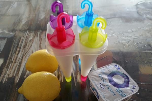 Citronovo - jogurtové nanuky
